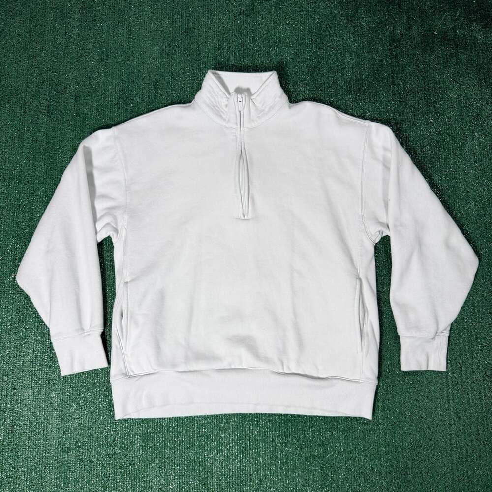 Women’s Aritzia Cozy Fleece Boyfriend Fit 1/2 Zip Sweatshirt Small
